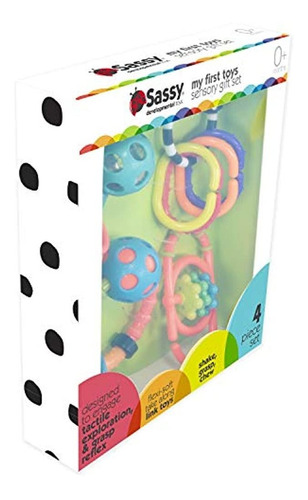 Sassy My First Toys Set De Regalo De Juguetes Sensoriales Pa