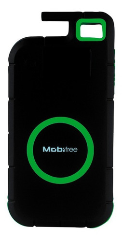 Powerbank Batería Portatil Mobifree 8k Mah Carga Inalámbrica Color Negro