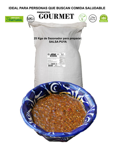 Salsa De Chile Puya 25k Especias Y Condimentos Kosher