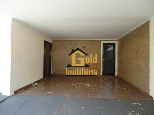 Casa Ampla Com 3 Dormitórios, 1 Suite No Bairro Jardim Palma Travassos - Ribeirão Preto - S.p. - Ca0876