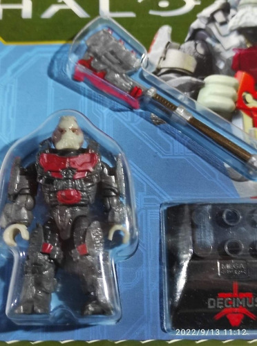 Halo Mega Construx Serie 15 Decimus #3 (Usado)