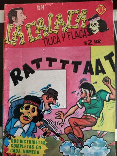 La Calaca Tilica Y Flaca N° 14 Historieta 70s