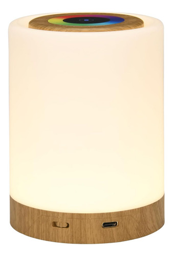 Infantil Lámpara Led Recargable, Regulable, Rgb Para Bebé, I
