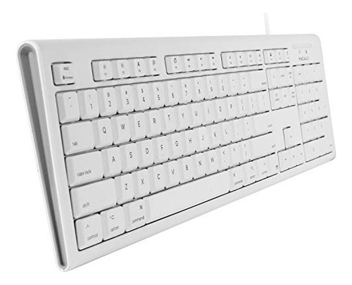 Macally Qkeyb 104 Teclado Usb De Tamaño Completo Para Mac