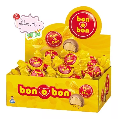 Bombón Bon o Bon relleno con crema de cacahuate 90 g