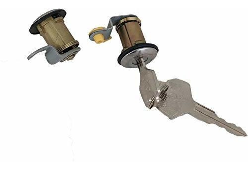 Así Auto Puerta Lock Set W-key (l & R) Para 86 91 Nissan Pic
