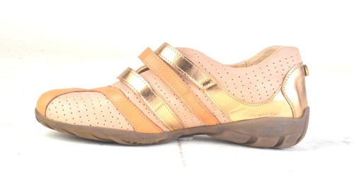 Imagen 4 de 6 de Zapatillas De Cuero De Mujer - Malaga Alta - Ferraro