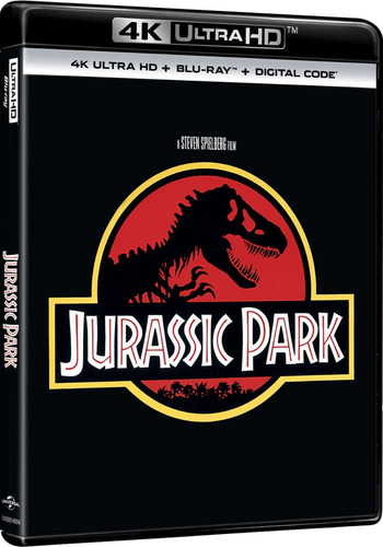 Blu Ray 4k Jurassic Park 1 - Dub/leg
