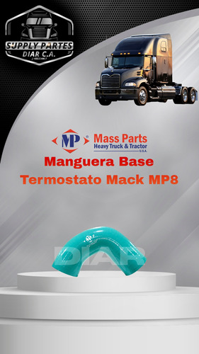 Codo Base De Termostato Mack Mp8 Vision Y Granite