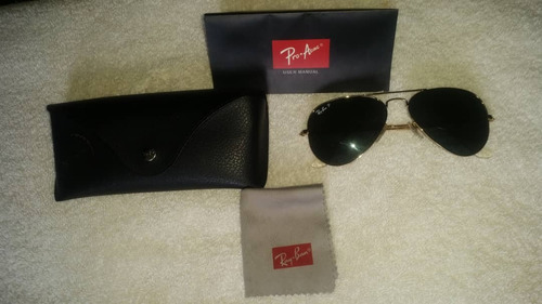 Lentes De Sol Marca Rayban Originales Traidos De Usa Dorados