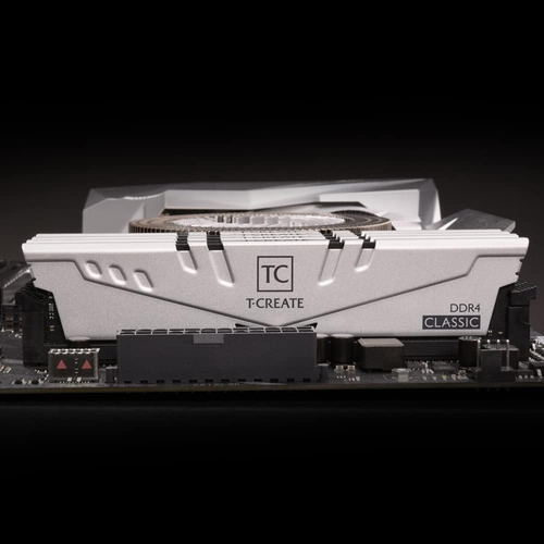 Módulo Ram Teamgroup 2x8 Gb Ddr4 3200mhz Cl22 Gris