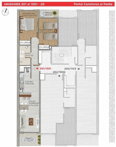 Imagen 2 de 2 de A Estrenar Moderno Apartamento En Excelente Ubicación