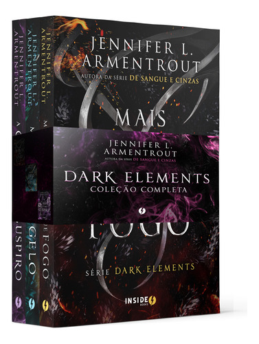 Coleção Dark Elements (Sucesso do Tik Tok): Inclui os livr, de Jennifer L. Armentrout. Editora INSIDE BOOKS - BOOK ONE, capa mole em português