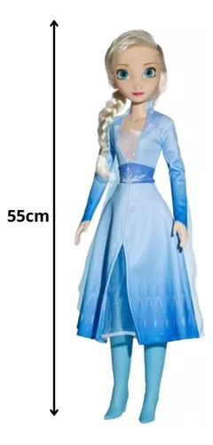 Bonecas Frozen 2 Anna E Elsa Princesas Disney Original 55cm