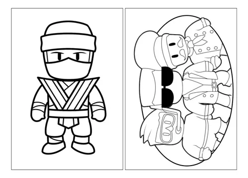 Desenhos de Stumble Guys para colorir