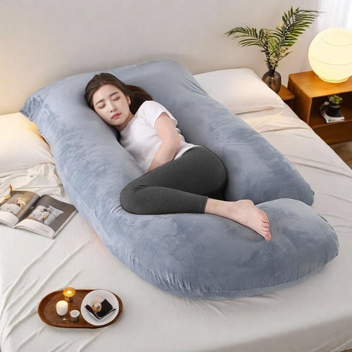 Almohada De Maternidad En Forma De U Soporte Total Cuerpo