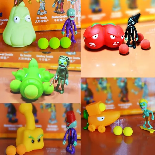 Plantas Vs Zombies Piso D Juego 38 Cm X 76 Largo + 1 Zombie