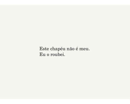 Este Chapéu Não E Meu, De Jon Klassen. Editorial Wmf Martins Fontes, Capa Mole Em Português