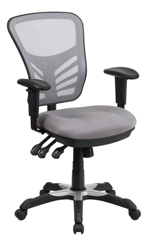 Flash Furniture Hl-0001-gy-gg: Silla De Oficina Ergonmica Gi