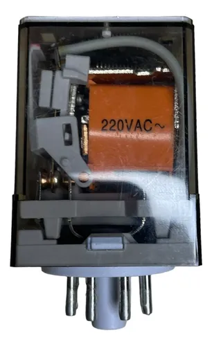 Relé De Base Redonda De 8 Pines R 48000 220v Ebc+ Base 8p