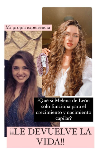 Tratamiento Capilar Melena De León P/shampoo Crecimiento