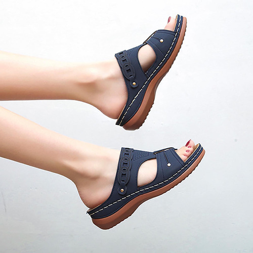 Yc Slipper Planas Versátiles Sandals, Antideslizantes Tacón