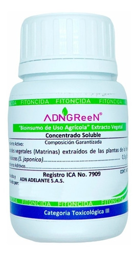 Insecticida Natural Adn 100cc - U - Unidad A $34900