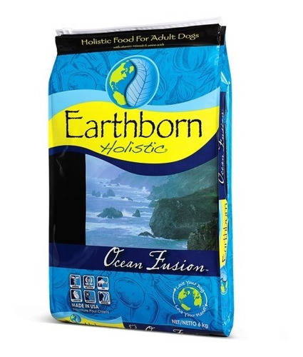Imagen 1 de 2 de Earthborn Holistic Ocean Fusion 12 Kg