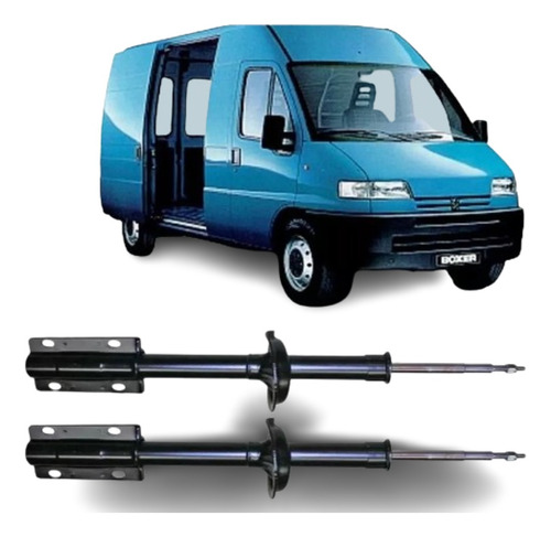 Kit X2 Amortiguadores De Suspension Del Jumper Boxer Ducato 