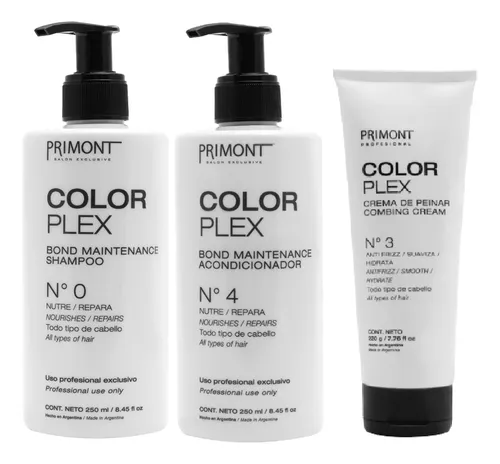 Kit Color Plex Tratamiento Pasos 0,4 Y 3 Primont