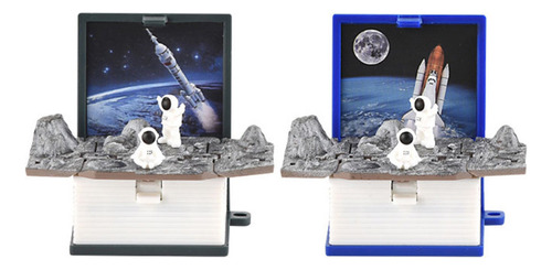 Mini Llaveros 3d Con Forma De Libro De Astronomía De Dinosau