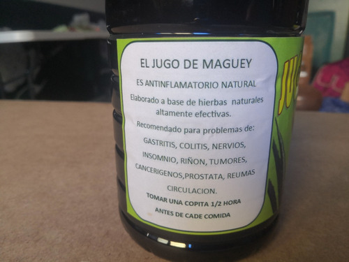 Imagen 2 de 2 de 2 Litros Jugo De Maguey Calidad Milagros Verdes