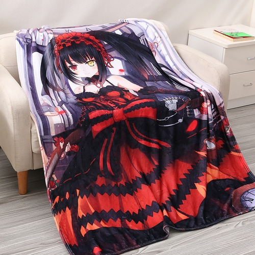 Manta De Franela Colorida Suave Fecha A Vivir Kurumi 80x120c