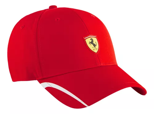 Gorra Ferrari Leclerc Monza Roja Unisex