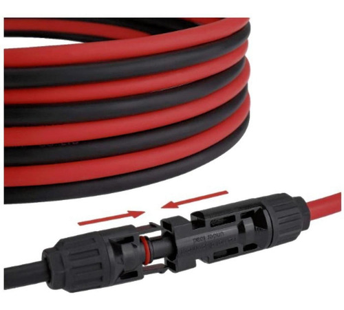 Extensión De Cable Con Conector Mc4, Mxsry-017, 5m, C.12, 4m