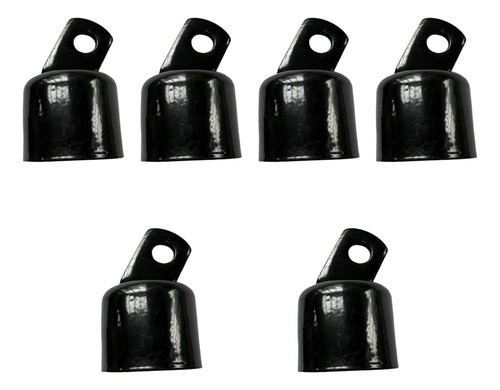 Link Link Fence Rail End Cap Galvanized Multifunción Negro