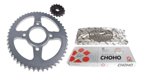 Kit Transmision Con Cad Choho Skua 250 150 Silver Motomel 