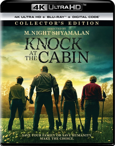Blu Ray 4k Knock At The Cabin Ultra Hd Shyamalan 