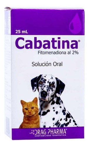 Cabatina, Solucion Oral 25 Ml