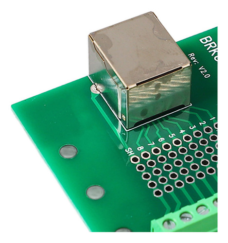 Módulo De Conexión De Red Rj45, Placa Ethernet Dual