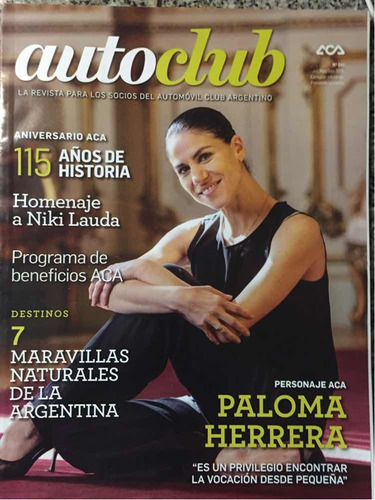 Revista Autoclub # 241 Julio 2019 / Paloma Herrera