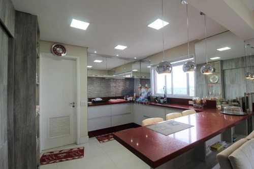 Imagem 17 de 30 de Century Plaza Residence: Apartamento Mobiliado Com 3 Suítes, Varanda Gourmet, À Venda, 107 M² Por R$ 800.000 - Vila Homero Thon - Santo André/sp - Ap1183