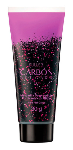 Mascarilla Facial Carbón Activado Glitter Ybdx Fuller