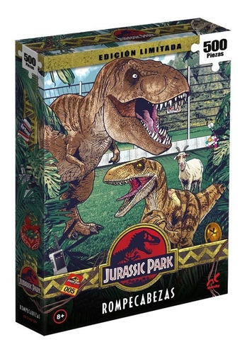 Rompecabezas Jurassic Park 500 Piezas Novelty