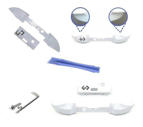 Bumper Rblb Para Xbox Series Xs Blanco Boton Kit Reparacion