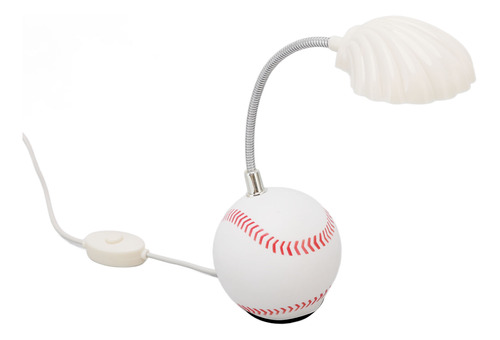 Mini Lámpara De Escritorio Led Con Base De Béisbol, Luz En F