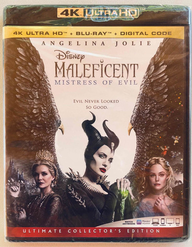 Maléfica - Maleficent: Mistress Of Evil [4k Ultra Hd + Bd ]