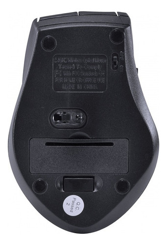 Ratón inalámbrico Vinik Dm110 Dynamic Ergo 2.4ghz 1200dpi Negro