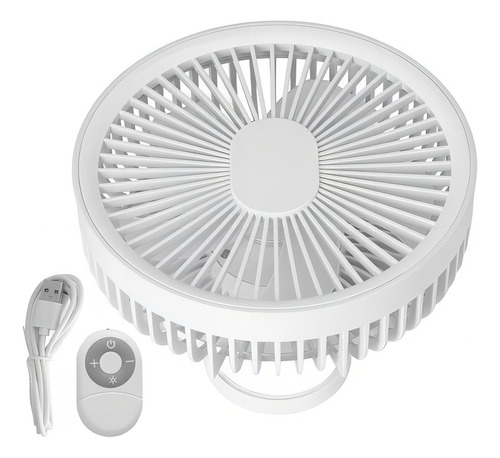 Ventilador De Techo De Carga Usb 2 En 1 De Escritorio Abs Pp Color De La Estructura Fix Color De Las Aspas Fix Frecuencia Fix Material De Las Aspas Fix