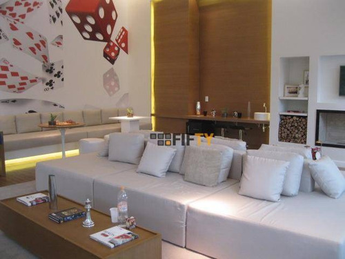 Apartamento Com 1 Dormitório Para Alugar, 66 M² Por R$ 6.500,00/mês - Brooklin - São Paulo/sp - Ap41330